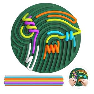 Fidget Toy Colorful Maze Learning Toy Set NEW!